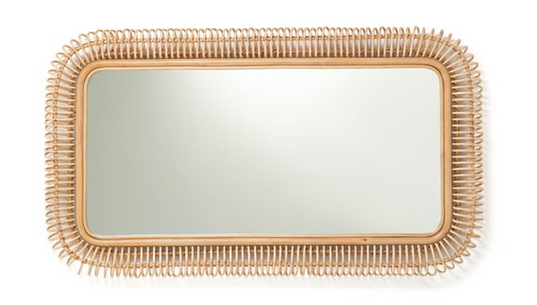 Miroir rotin Zoom