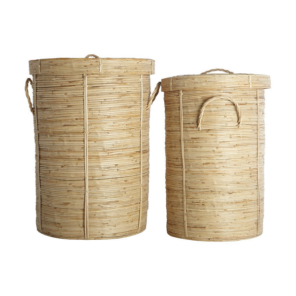 Panier Febros en rotin naturel