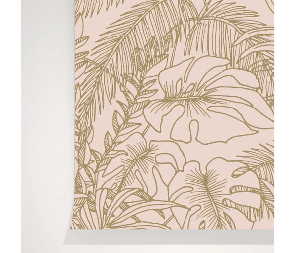 Papier peint ABO, olive