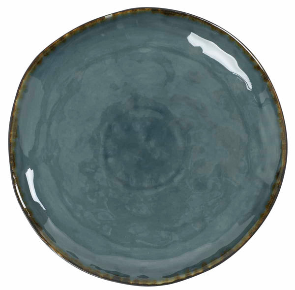 Lot de 12 Assiettes Secchia en grès D27cm