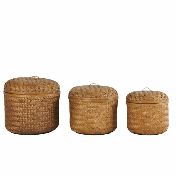 Boîte Panaro en bambou naturel