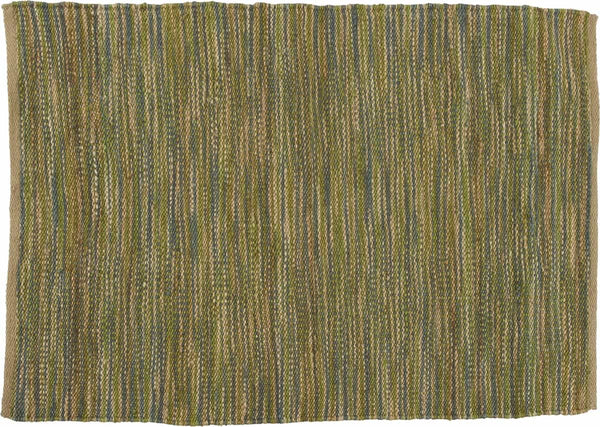 Tapis Angrogna en jute vert