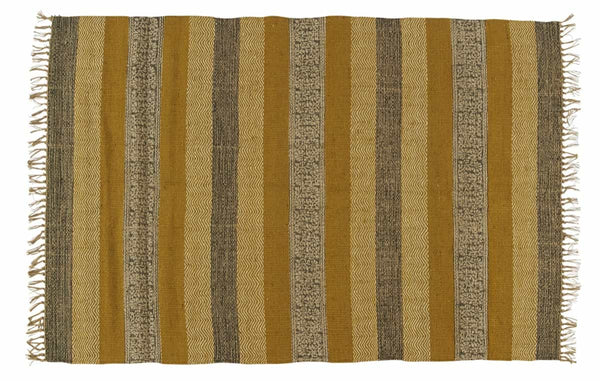 Tapis Cenise en jute multicolore
