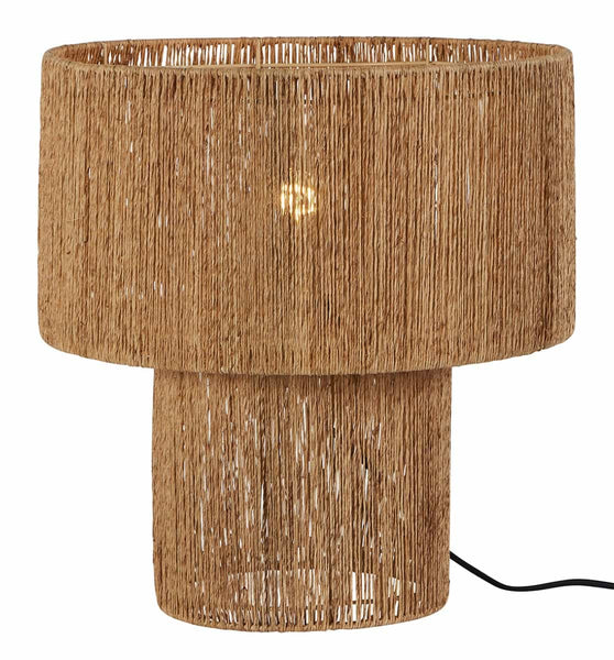 Lot de 2 Lampes Diveria en bambou naturel