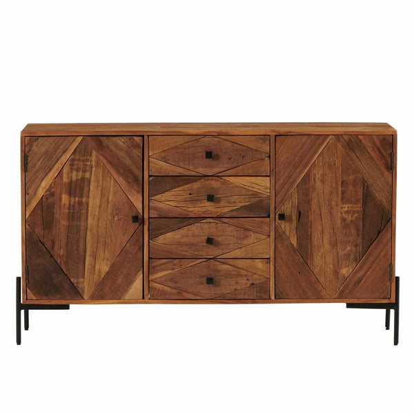 Buffet Malesina en acacia naturel