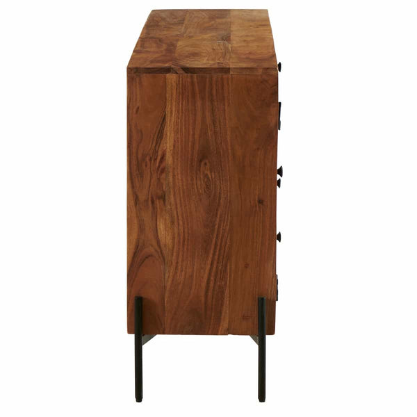 Buffet Malesina en acacia naturel