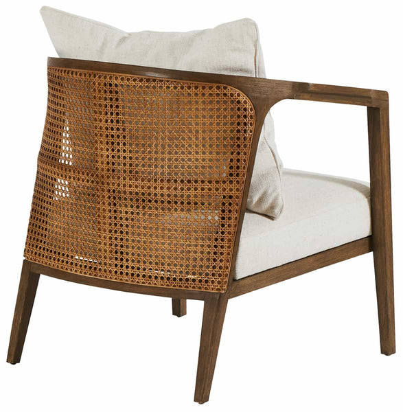 Fauteuil Zena en bois mindy brun