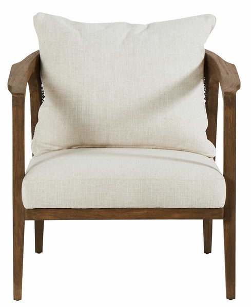 Fauteuil Zena en bois mindy brun