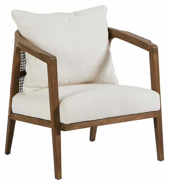 Fauteuil Zena en bois mindy brun