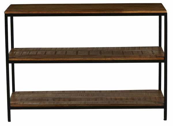 Console Misa en manguier brun