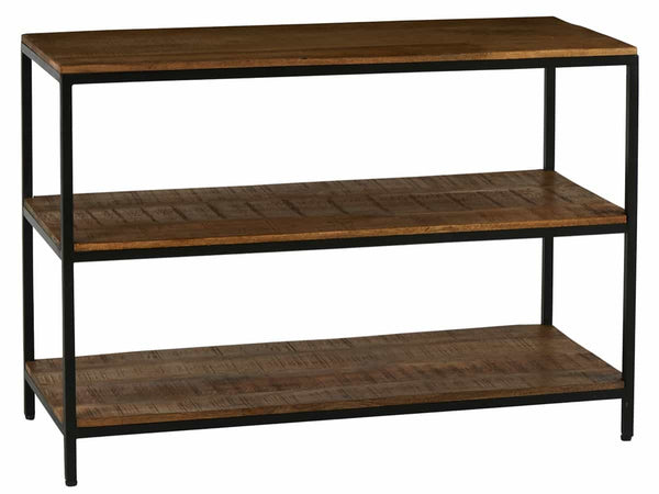 Console Misa en manguier brun