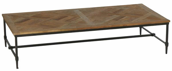 Table basse Nevola en orme naturel