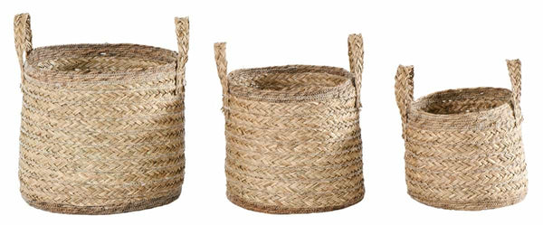 Panier Vezzola en jacinthe d'eau naturel