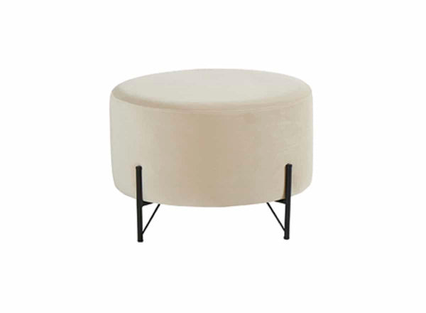 Pouf Olivento noir