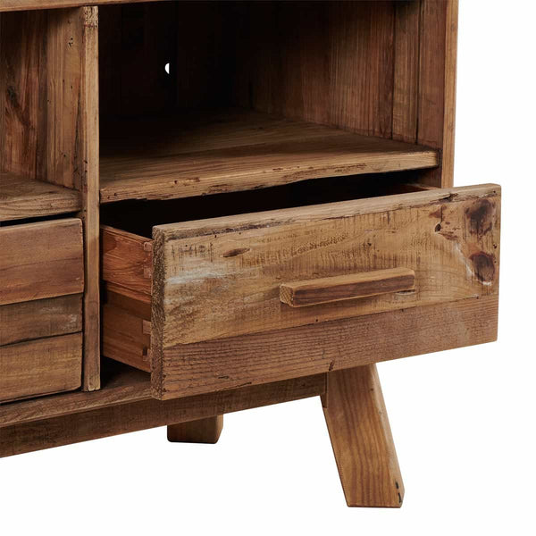 Bibliothèque Gallitello en pin naturel