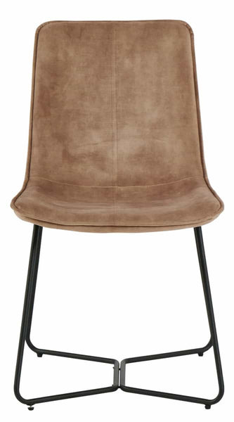 Lot de 2 chaises Corace en velours