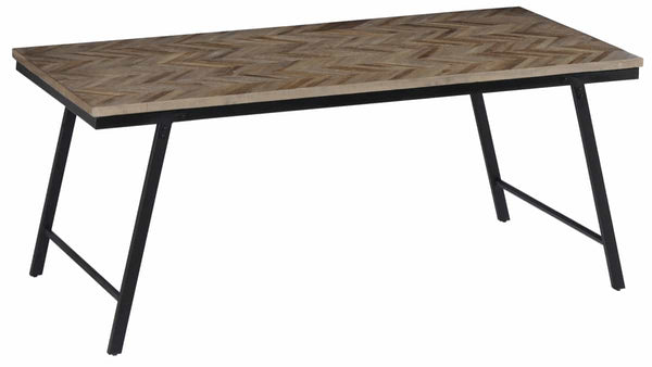 Table Esaro en teck naturel