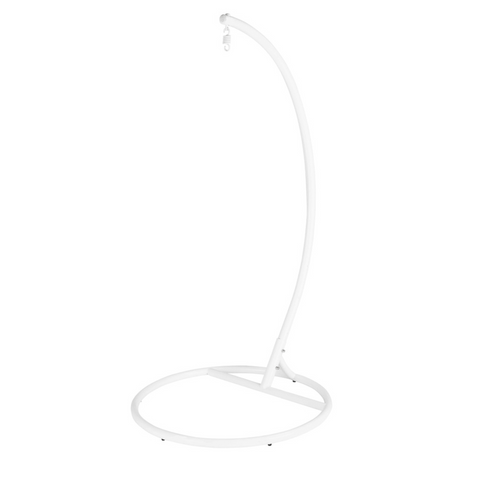 Support pour fauteuil à suspendre Drée en métal blanc