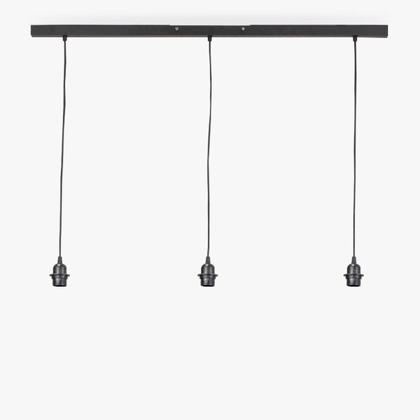 Plafonnier sur rail, Anthracite
