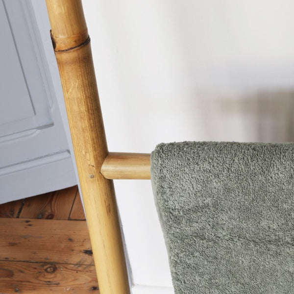 Échelle porte serviette BAMBOU naturel
