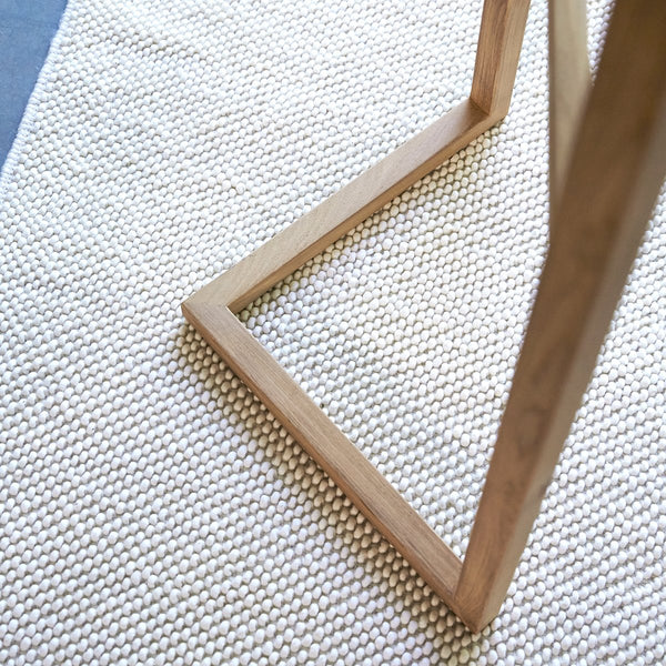 Porte-serviette Homem en teck naturel