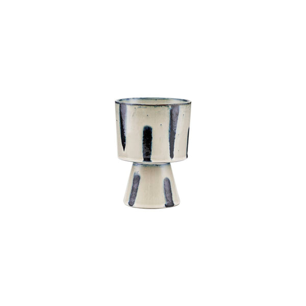 Pot Cabral en céramique bleu roi