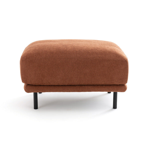 Pouf, tissu texturé, FLUME