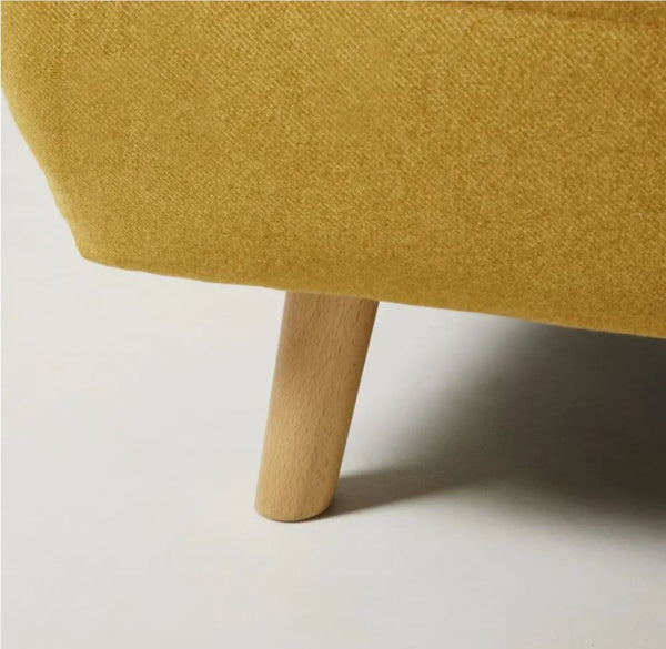 Banquette Aarqa convertible jaune