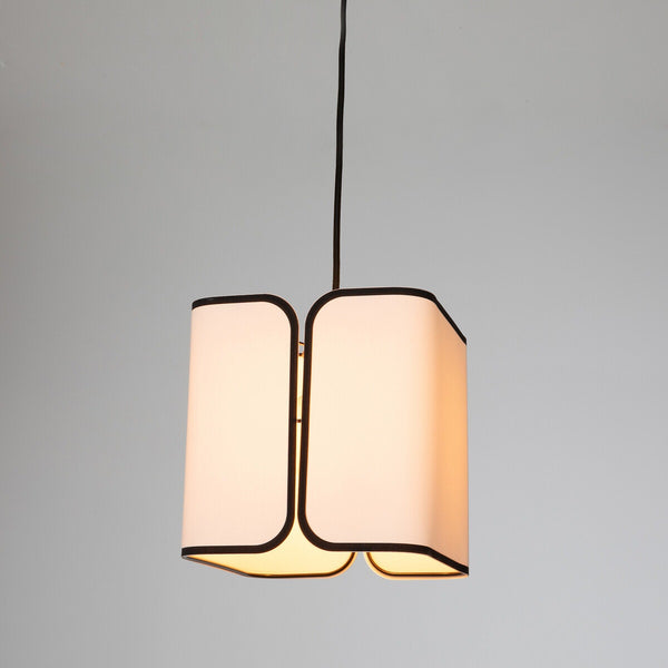 Suspension Oyon en polycoton blanc
