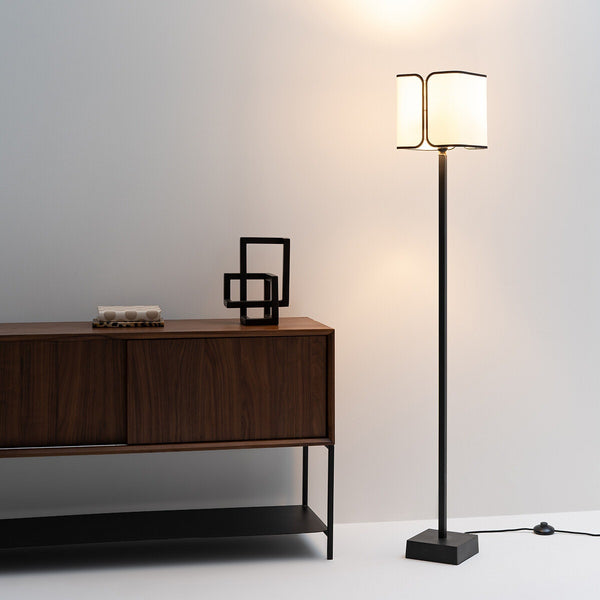 Suspension Oyon en polycoton blanc