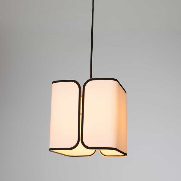 Suspension Oyon en polycoton blanc