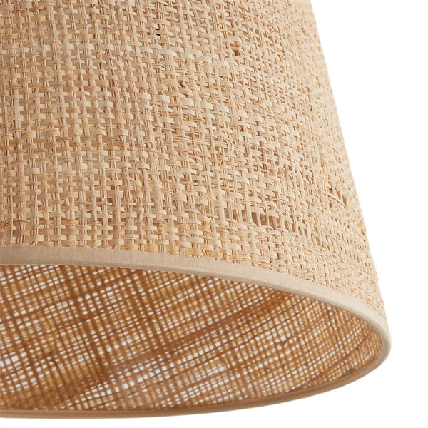 Suspension Rahun en raphia naturel