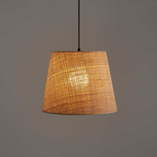 Suspension Rahun en raphia naturel