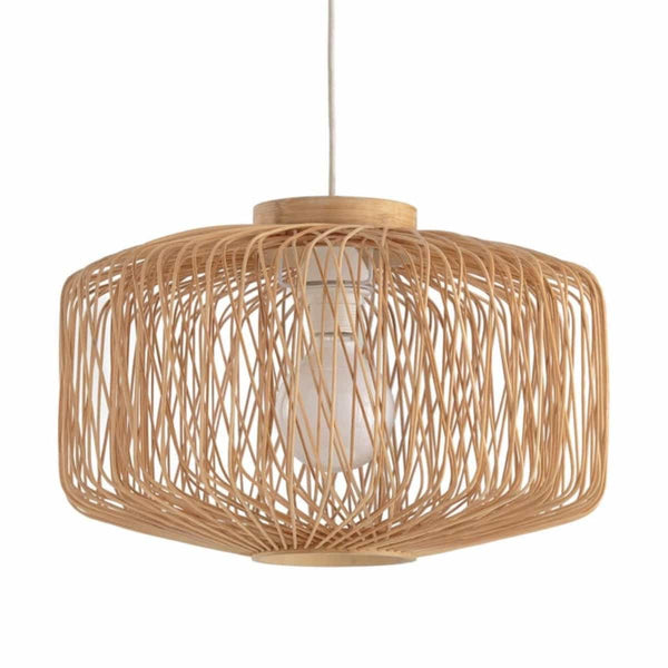 Suspension Tercero en rotin tissé (non élec)