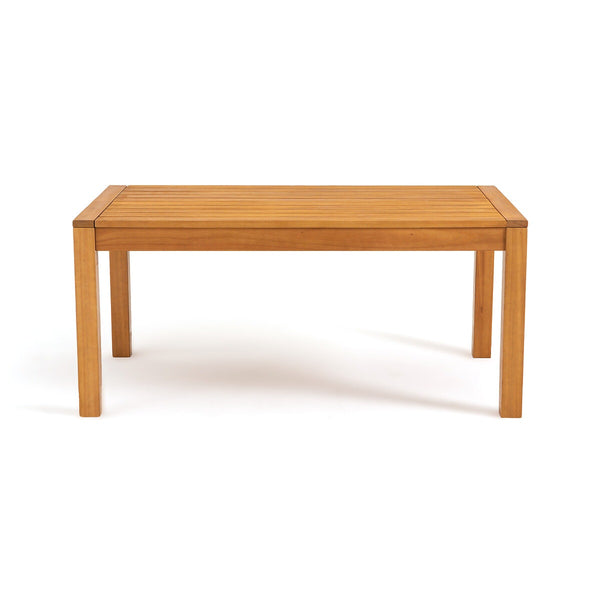 Table de jardin Gesse en eucalyptus naturel