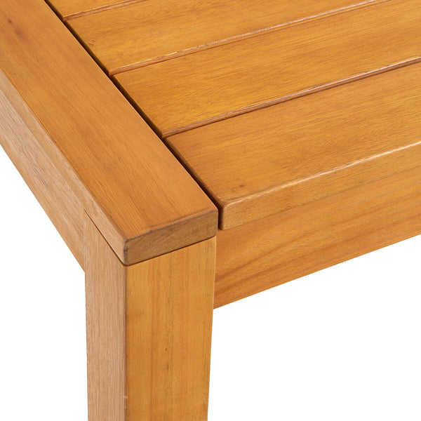 Table de jardin Gesse en eucalyptus naturel