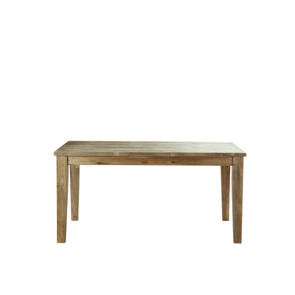 Table extensible en bois de teck recyclé 10 personnes naturelle