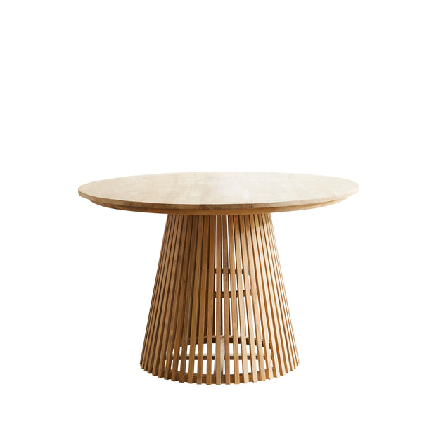 Table en bois de teck 120 EMPARIS naturel