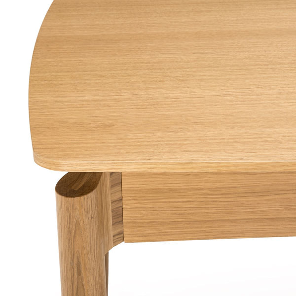 Table repas extensible Guiers en chêne naturel