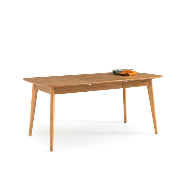 Table à manger Guil en chêne moyen naturel moyen