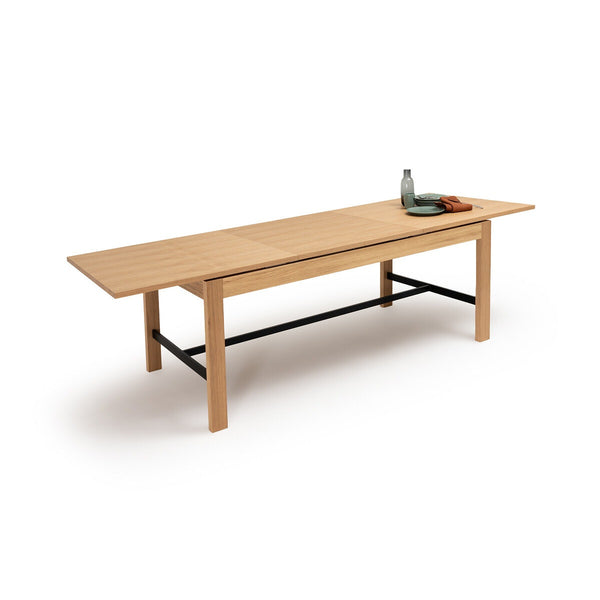 Table chêne extensible 6 à 10 couverts, GUISANE chêne