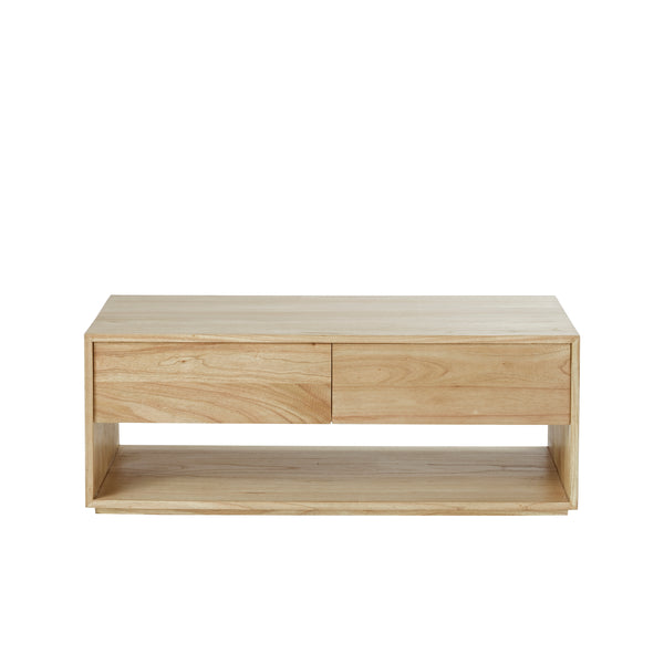 Table basse en bois de mindy 120 ARMANTIÈRES, naturel