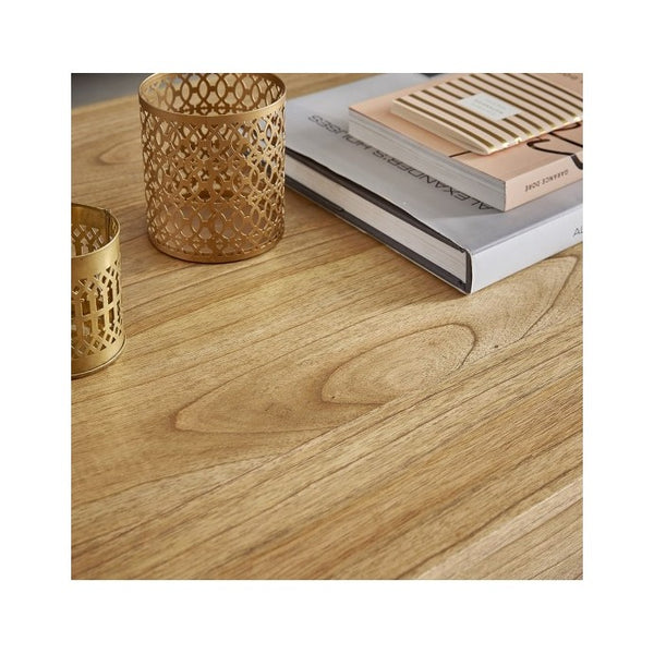 Table basse en bois de mindy 140 ARMANTIÈRES, naturel