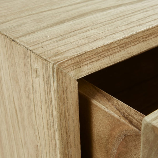 Table basse en bois de mindy 140 ARMANTIÈRES, naturel