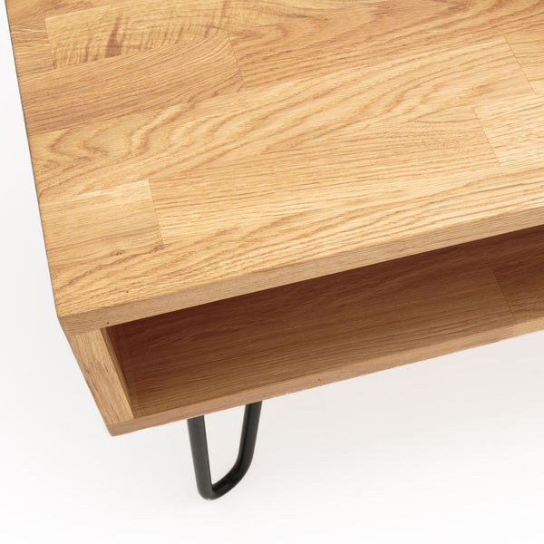 Table basse Galaure en chêne naturel