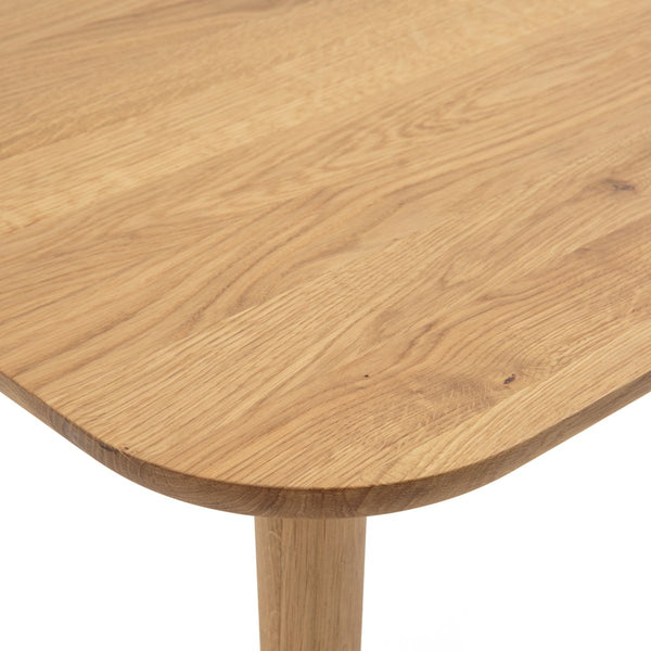 Table basse rectangulaire Gèsielie en chêne naturel