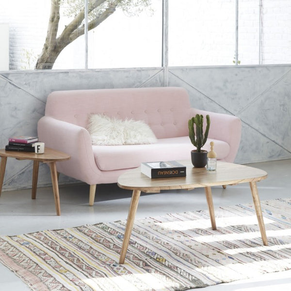Table basse en bois de mindy 100 ISABY, naturel