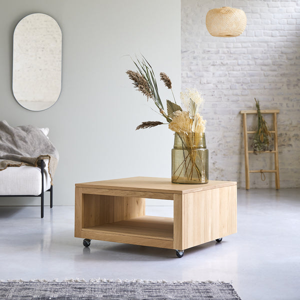 Table basse Oise en chêne naturel