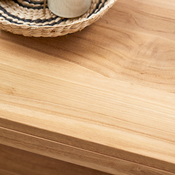 Table basse Saltadouro en teck naturel