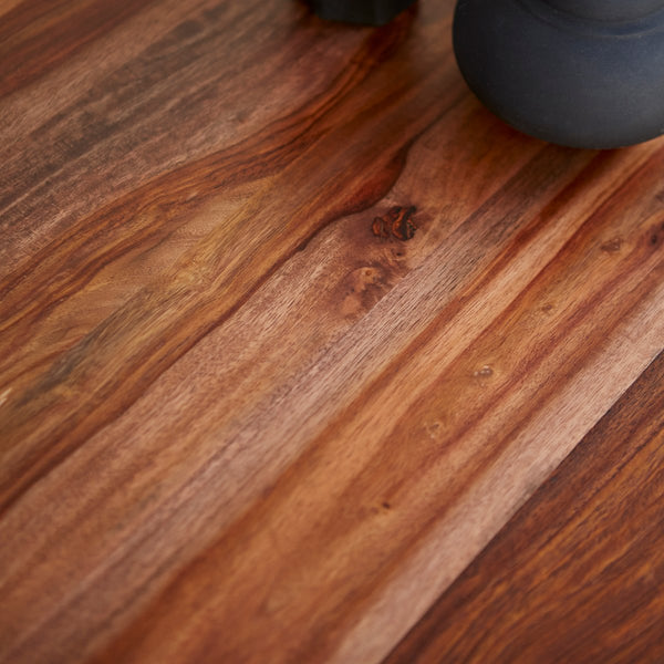 Table basse Sambre en palissandre naturel